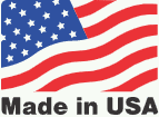 Flag of the United States. Made in the USA