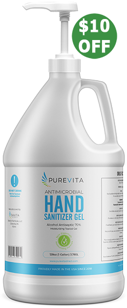 PureVita Hand Sanitizer 1 Gallon Pump